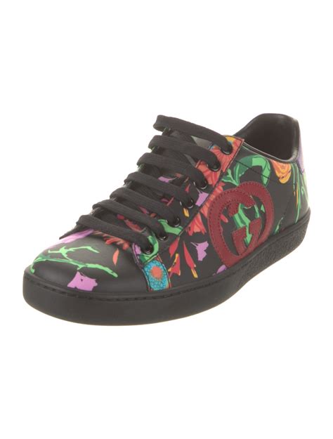 Gucci x Ken Scott Ace 'Floral' Sneakers 